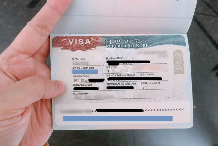 thủ tục xin visa cho người nước ngoài